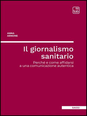 cover image of Il giornalismo sanitario